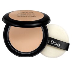 Kompaktpuuder IsaDora Velvet Touch Sheer Cover 10 g, 45 Neutral Beige цена и информация | Пудры, базы под макияж | hansapost.ee