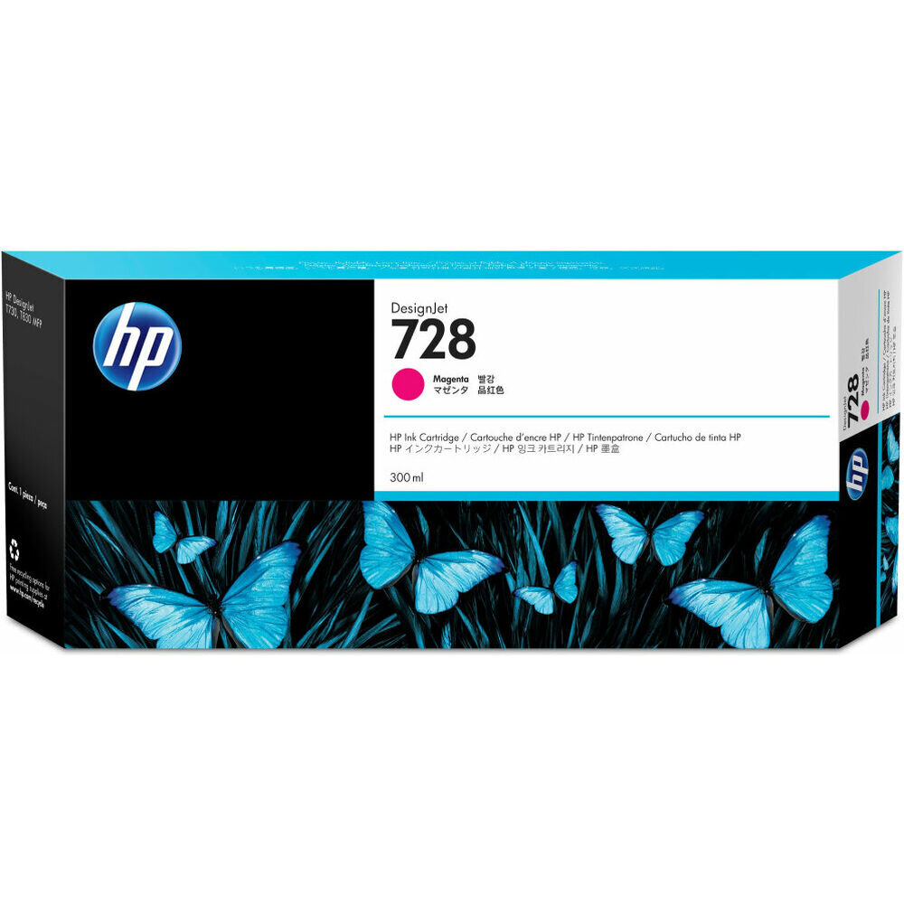 Tindikassett HP 728, Punane цена и информация | Tindiprinteri kassetid | hansapost.ee