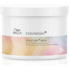 Mask värvitud juustele Wella Color Motion Structure+ Mask, 500 ml hind ja info | Juuksemaskid, õlid ja seerumid | hansapost.ee