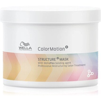 Mask värvitud juustele Wella Color Motion Structure+ Mask, 500 ml цена и информация | Juuksemaskid, õlid ja seerumid | hansapost.ee