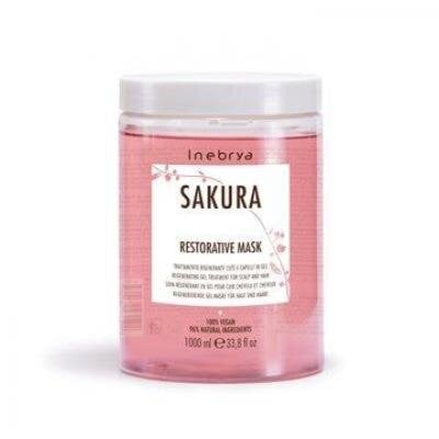 Juuksemask Inebrya Sakura 1000 ml hind ja info | Juuksemaskid, õlid ja seerumid | hansapost.ee