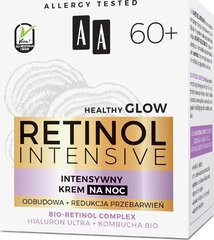 Крем для лица AA Retinol Intensive 60+ 50 мл цена и информация | Кремы для лица | hansapost.ee