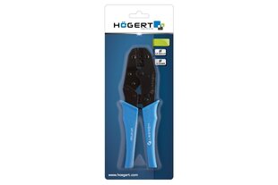 Клещи для обжима неизолированных кабелей, Hogert, HT1P192 цена и информация | Механические инструменты | hansapost.ee