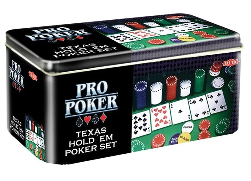 Pokkerikomplekt Texas Hold'em цена и информация | Hasartmängud ja pokker | hansapost.ee
