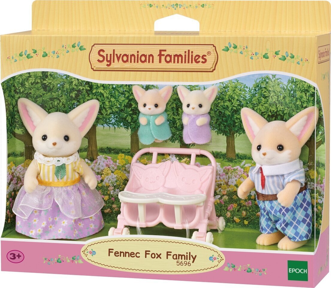 Sylvanian Families mängukomplekt Fennec Fox Family цена и информация | Mänguasjad tüdrukutele | hansapost.ee