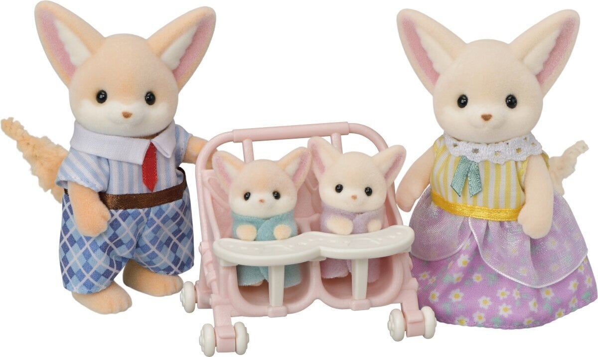 Sylvanian Families mängukomplekt Fennec Fox Family цена и информация | Mänguasjad tüdrukutele | hansapost.ee