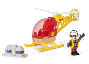 Пожарный вертолет Brio World 33797 цена и информация | Игрушки для мальчиков | hansapost.ee