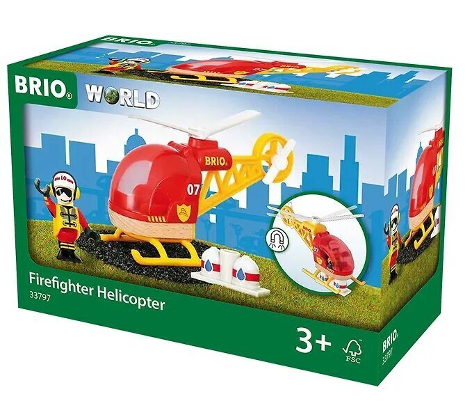 Brio helikopter, 33797 price and information | Mänguasjad poistele | hansapost.ee