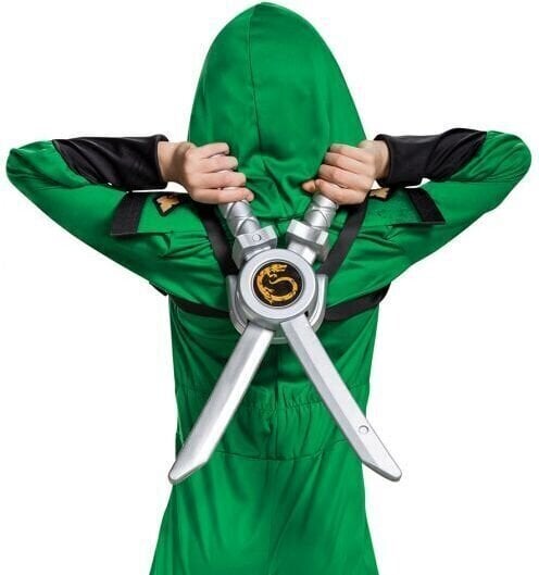 Disguise mõõkade komplekt seljakinnitusega Ninjago, hõbedane hind ja info | Mänguasjad poistele | hansapost.ee