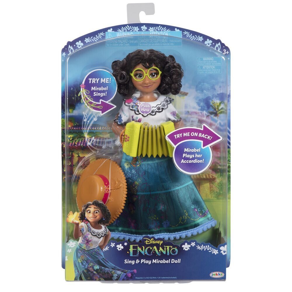 Jakks Pacific Disney Encanto Mirabel laulev nukk hind ja info | Mänguasjad tüdrukutele | hansapost.ee