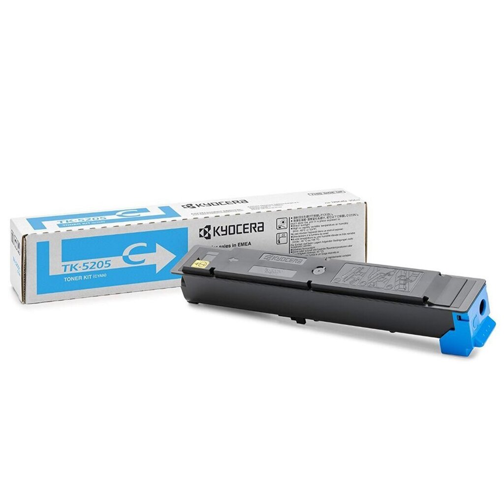 Kyocera TK-5205C (1T02R5CNL0), sinine kassett laserprinteritele, 12000 lk. hind ja info | Laserprinteri toonerid | hansapost.ee