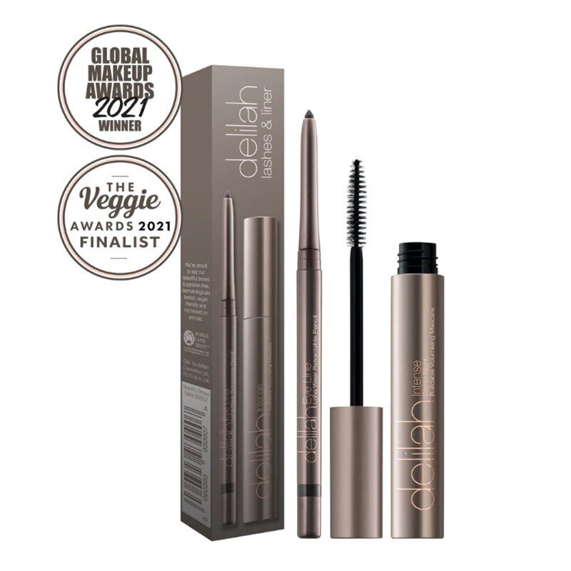 Ripsmetušši ja silmalaineri komplekt delilah Lashes & Liner Collection hind ja info | Lauvärvid, ripsmetušid ja silmapliiatsid | hansapost.ee