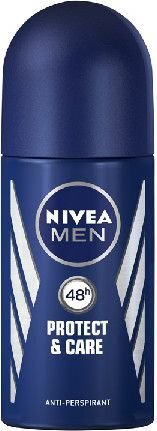 Rulldeodorant Nivea Protect & Care 50 ml цена и информация | Deodorandid | hansapost.ee