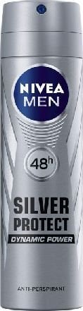Pihustav deodorant meestele Nivea Men SILVER PROTECT, 150 ml цена и информация | Deodorandid | hansapost.ee