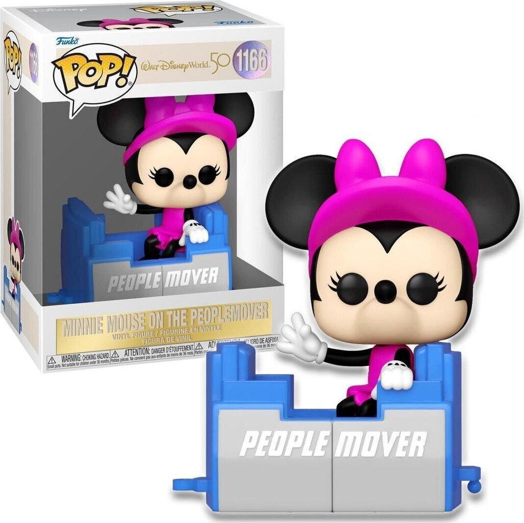 Kujuke Funko Pop Disney: Walt Disney World .50, Minnie Mouse on the Peoplemover цена и информация | Fännitooted mänguritele | hansapost.ee