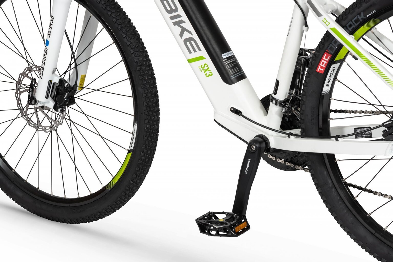 Elektriline jalgratas Ecobike SX3 14,5 Ah Greenway, valge цена и информация | Elektrijalgrattad | hansapost.ee