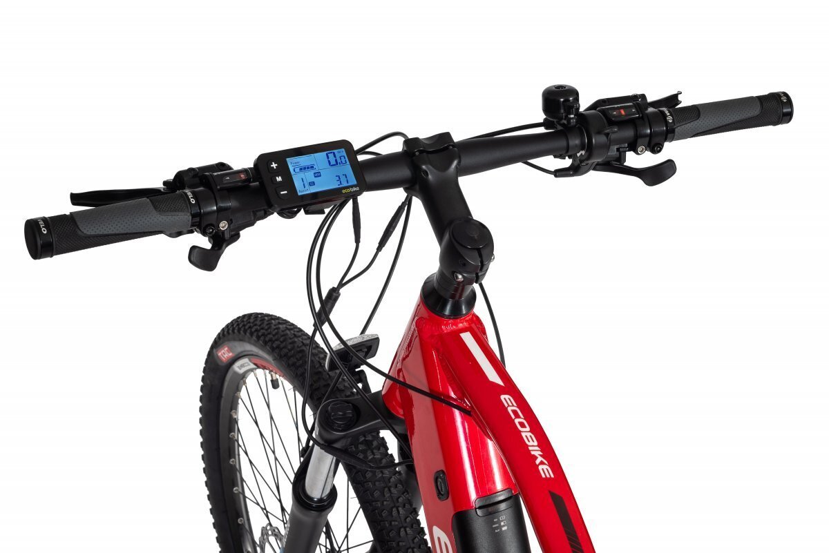 Elektriline jalgratas Ecobike SX4 14,5 Ah Greenway, punane цена и информация | Elektrijalgrattad | hansapost.ee