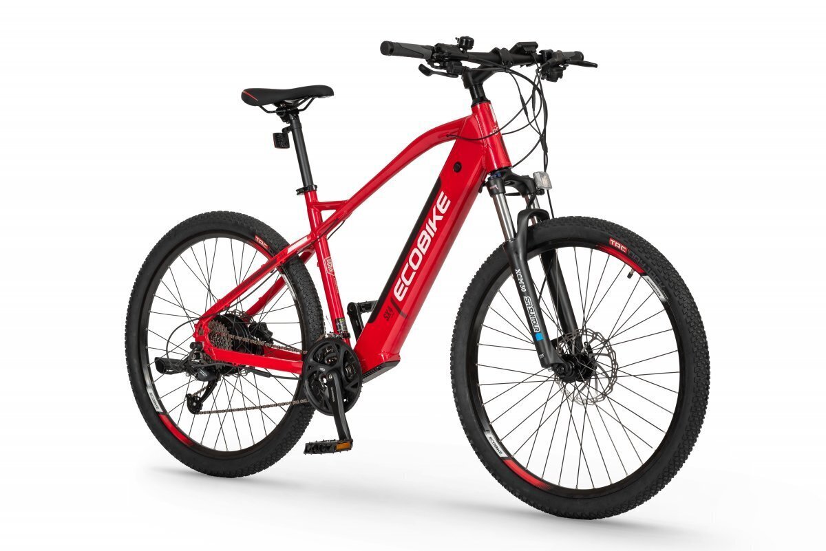 Elektriline jalgratas Ecobike SX4 14,5 Ah Greenway, punane цена и информация | Elektrijalgrattad | hansapost.ee