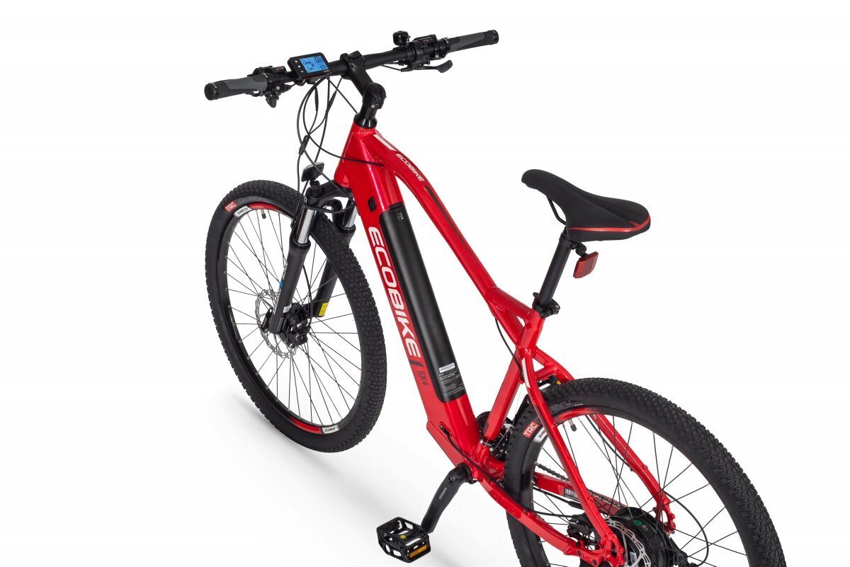 Elektriline jalgratas Ecobike SX4 14,5 Ah Greenway, punane цена и информация | Elektrijalgrattad | hansapost.ee