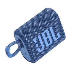 JBL Go3 Eco JBLGO3ECOBLU цена и информация | Аудиоколонки | hansapost.ee