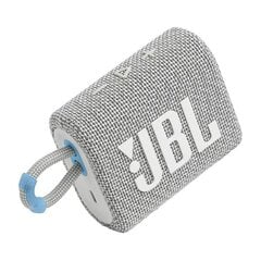 JBL Go3 Eco JBLGO3ECOWHT kaina ir informacija | Аудио колонки | hansapost.ee