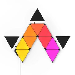 3-панельный набор Nanoleaf Shapes Triangles Expansion Pack, черный (3 панели) цена и информация | Аксессуары для корпусов | hansapost.ee