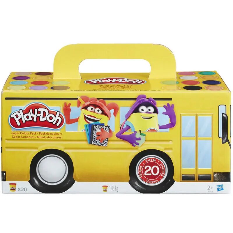 Täiendus loomekomplektile Play-Doh Syper Colour Pack цена и информация | Arendavad laste mänguasjad | hansapost.ee