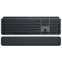 LOGITECH MX Keys S Plus Bluetooth Illuminated Keyboard with Palm Rest - GRAPHITE - NORDIC цена и информация | Клавиатура с игровой мышью 3GO COMBODRILEW2 USB ES | hansapost.ee