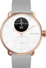 Withings ScanWatch Hybrid Rose Gold/Grey цена и информация | Смарт-часы (smartwatch) | hansapost.ee