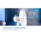 Ventilaator Midea FT40-21M, 40W цена и информация | Ventilaatorid | hansapost.ee