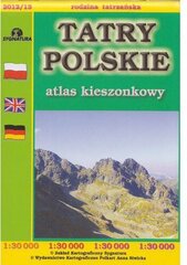 Atlas kieszonkowy - Tatry Polskie 1:30 000 hind ja info | Reisiraamatud ja reisijuhid | hansapost.ee
