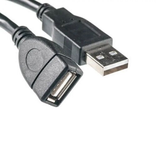 USB juhe 2.0 AF - AM, 0.5 m hind ja info | Juhtmed ja kaablid | hansapost.ee