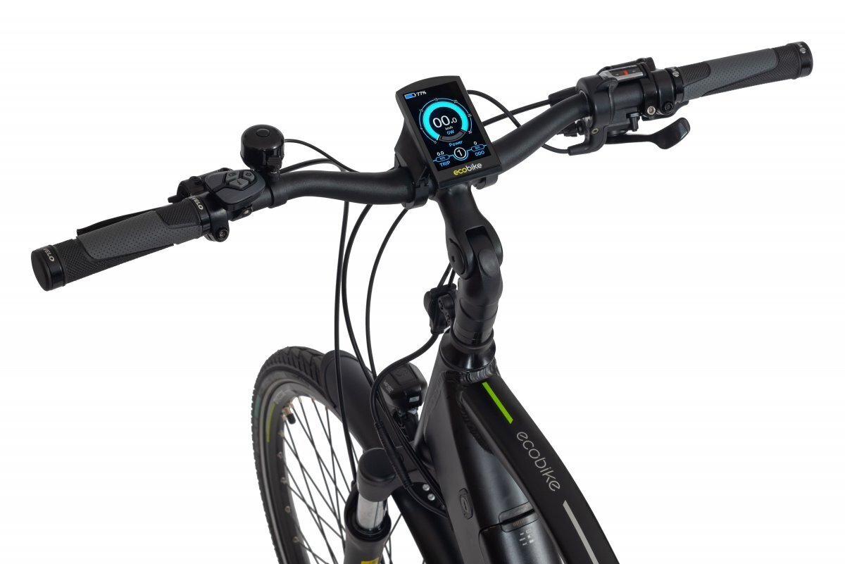 Elektrijalgratas Ecobike X-Cross M 14,5 Ah Greenway, must цена и информация | Elektrijalgrattad | hansapost.ee