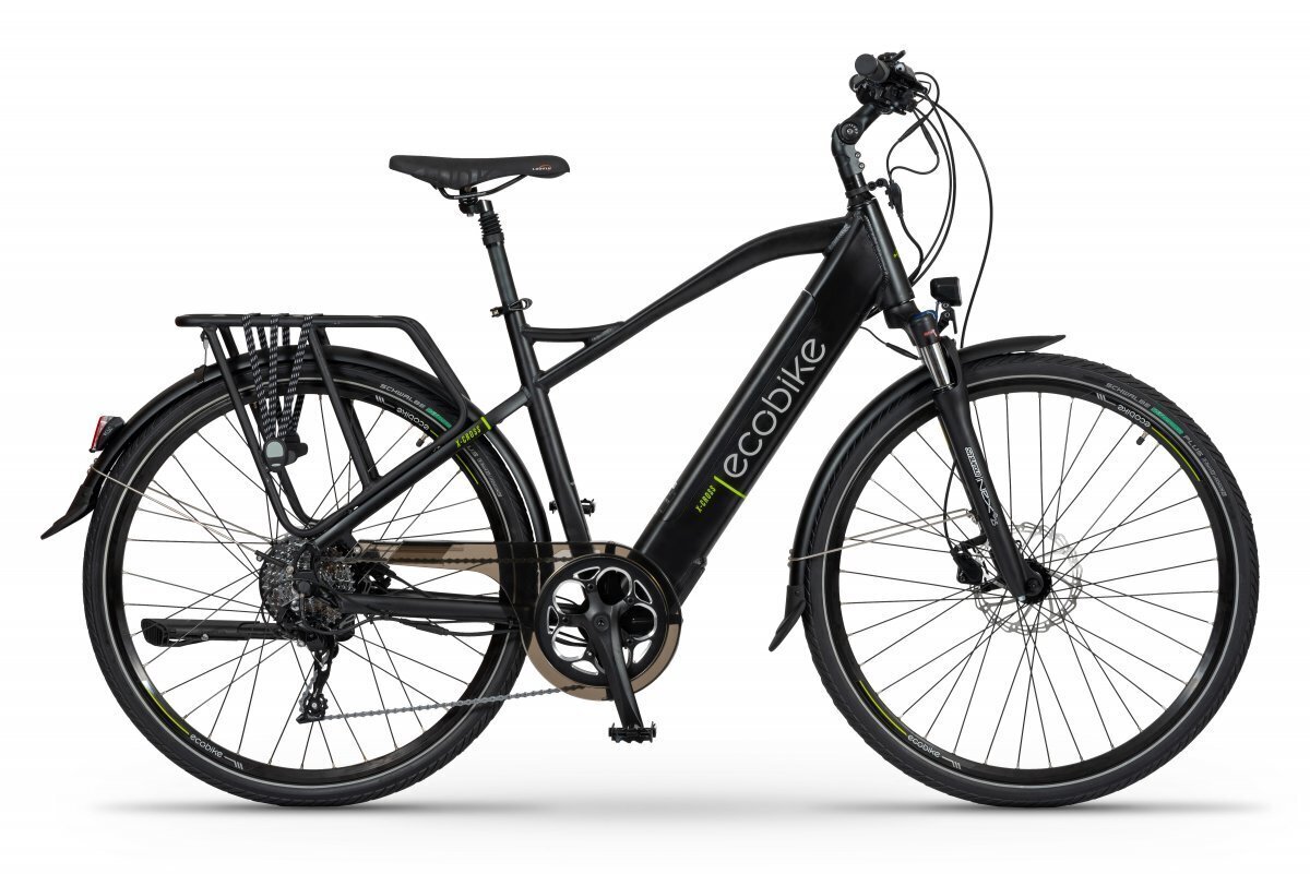 Elektrijalgratas Ecobike X-Cross M 14,5 Ah Greenway, must цена и информация | Elektrijalgrattad | hansapost.ee