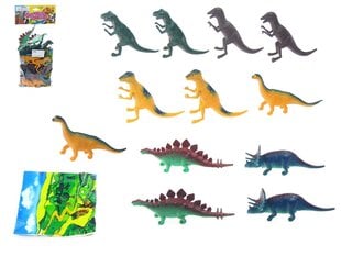 Dinosauruse kujude komplekt Jin, 14 cm hind ja info | Arendavad laste mänguasjad | hansapost.ee