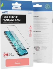 Wave kaitseklaas Full Cover, Xiaomi Redmi Note 12 Pro 5G/12 Pro+ 5G, must raam цена и информация | Защитные пленки для телефонов | hansapost.ee