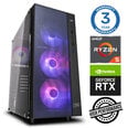 INTOP Ryzen 5 3600 16GB 240SSD M.2 NVME RTX4060Ti 8GB no-OS