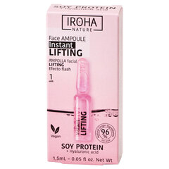 Kiiretoimeline näonahka pinguldav ampull Iroha Instant Flash Lifting 1,5 ml hind ja info | Iroha Parfüümid, lõhnad ja kosmeetika | hansapost.ee