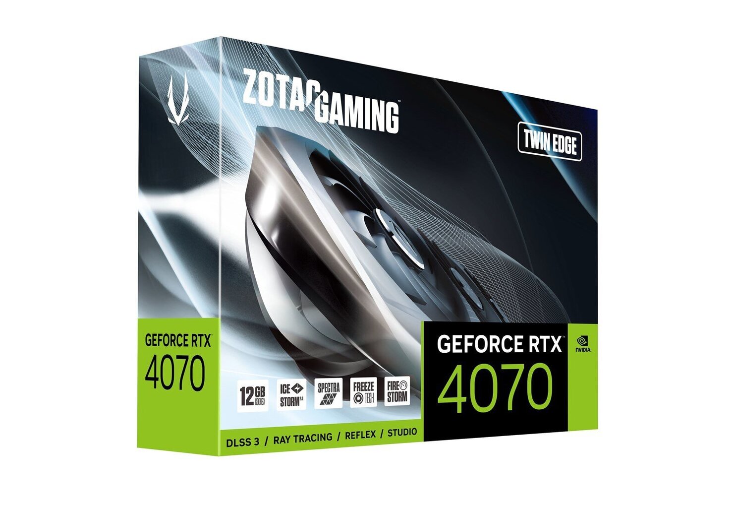 Zotac Gaming GeForce RTX 4070 Twin Edge (ZT-D40700E-10M) hind ja info | Videokaardid | hansapost.ee