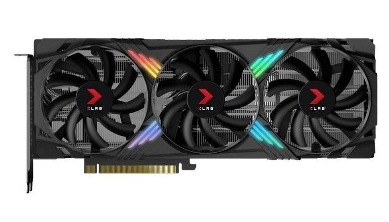 PNY GeForce RTX 4060 Ti XLR8 Gaming Verto Epic-X RGB Triple Fan DLSS 3 (VCG4060T8TFXXPB1) цена и информация | Videokaardid | hansapost.ee