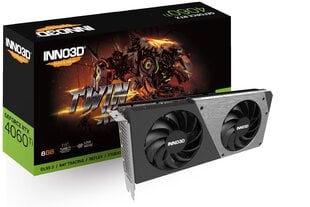 Inno3D GeForce RTX 4060 Ti Twin X2 (N406T2-08D6-171153N) цена и информация | INNO 3D Компьютерная техника | hansapost.ee