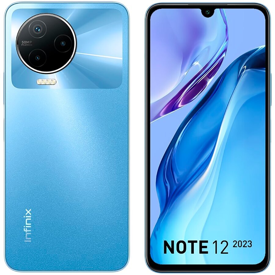 Infinix Note 12 2023 8/128GB Blue цена и информация | Telefonid | hansapost.ee