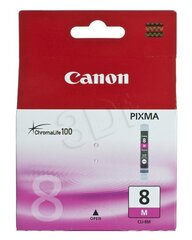 Картридж Canon CLI-8M Magenta цена и информация | Картриджи для струйных принтеров | hansapost.ee