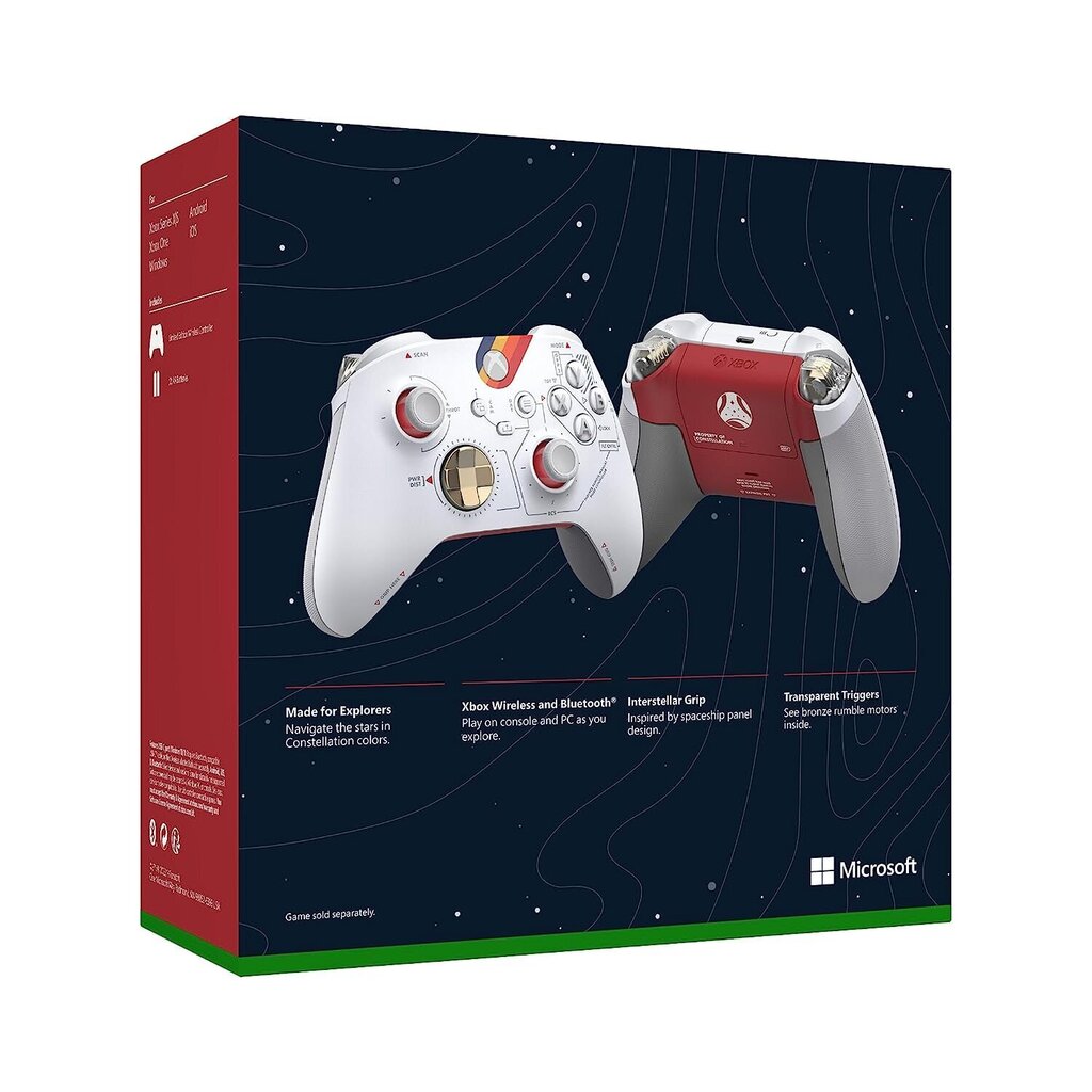 Mängupult Microsoft Xbox Wireless Starfield Limited Edition hind ja info | Mängupuldid | hansapost.ee