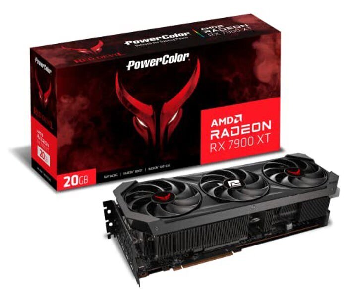 PowerColor Red Devil AMD Radeon RX 7900 XT (RX 7900 XT 20G-E/OC) цена и информация | Videokaardid | hansapost.ee