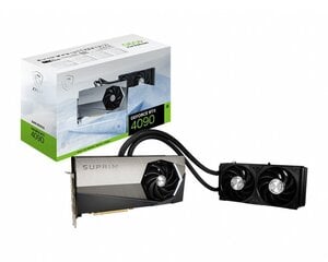 MSI GeForce RTX 4090 Suprim Liquid X 24G (V510-007R) цена и информация | Видеокарты | hansapost.ee