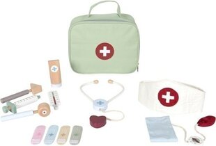 Little Dutch puidust arstikomplekt Doctor's Bag Playset, 13-osaline hind ja info | Mänguasjad tüdrukutele | hansapost.ee