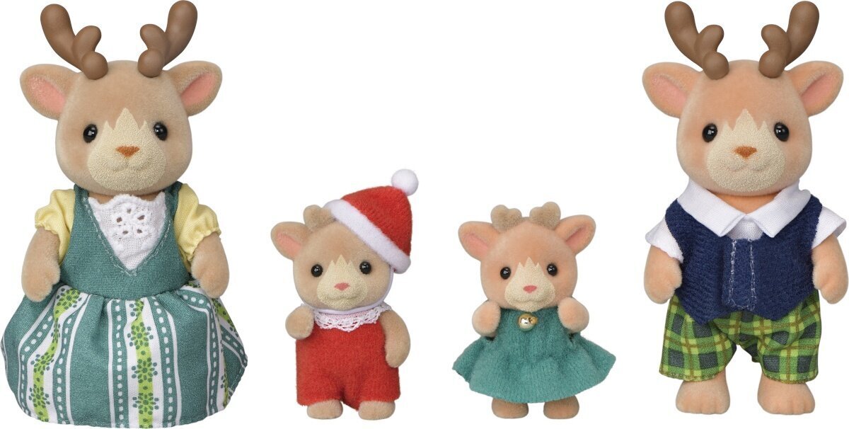 Sylvanian Families mängukomplekt Reindeer Family цена и информация | Mänguasjad tüdrukutele | hansapost.ee