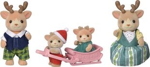 Sylvanian Families mängukomplekt Reindeer Family цена и информация | Игрушки для девочек | hansapost.ee