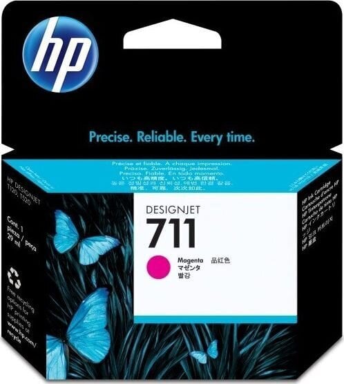 HP 711 ink Magenta 29 ml DJ T120 520 цена и информация | Tindiprinteri kassetid | hansapost.ee